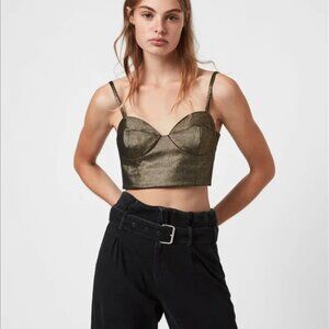 AllSaints Mica Bralette Top Brand new with Tags